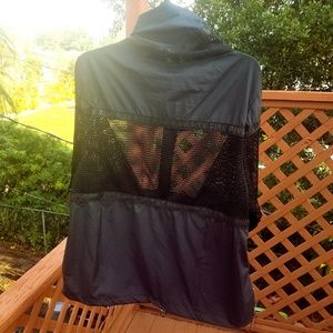 Brand new, anorak mesh full zip